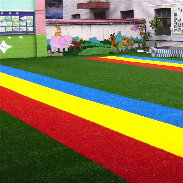 Outdoor Rainbow Artificial Grass