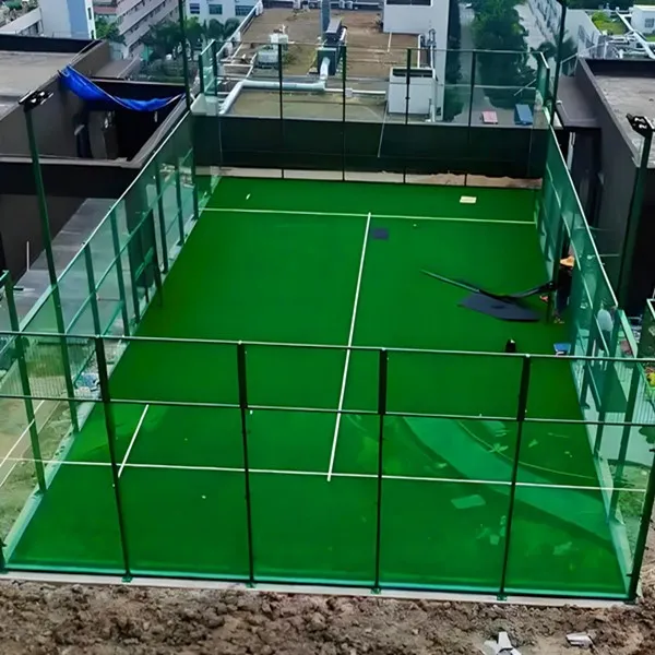 outdoor padel sets grass